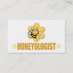 Funny Honey Bee Business Card