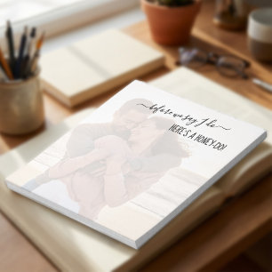 Funny Honey-Do Before We Say I Do Custom Photo Notepad