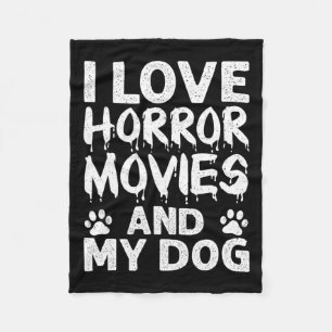 Funny Horror Movie Art For Men Women Film Horror M Fleece Blanket