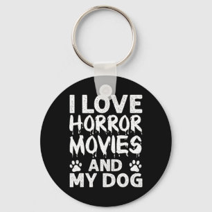 Funny Horror Movie Art For Men Women Film Horror M Keychain