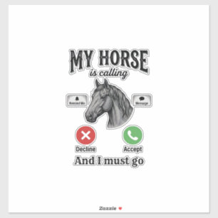 Funny Horse Calling Vintage Engraving T-Shirt_1