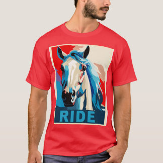 Funny Horse Equestrian Gifts Horseback Riding T-Shirt