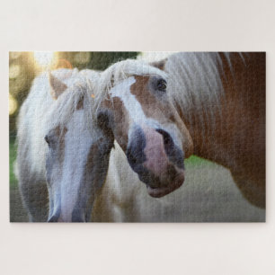 Funny Horse Friends Jigsaw Puzzle