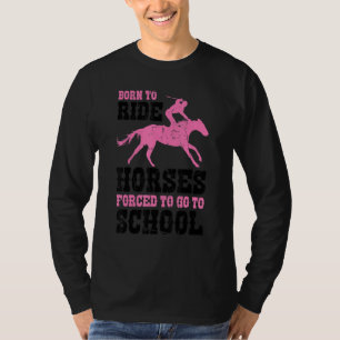 Funny Horse Graphic For Girls And Boys Horse Fan T-Shirt