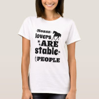 funny Horse lovers stable people word art