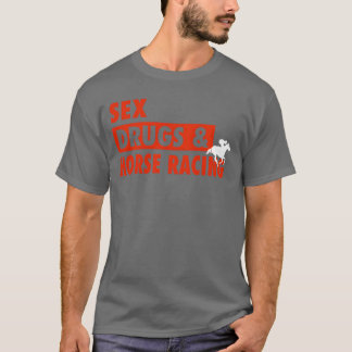 Funny Horse Racing Present Idea family T-Shirt