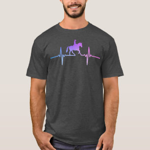 funny horse racing quotes horse racing hearthbeat T-Shirt