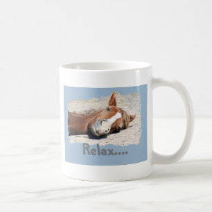 Funny Horse: Relax Coffee Mug