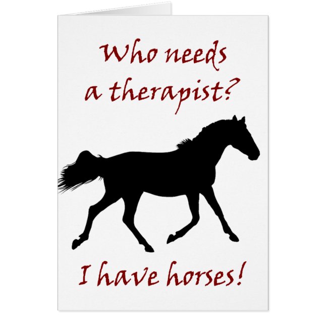 Funny Horse Therapist (Front)