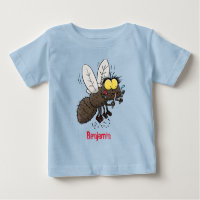 Funny horsefly insect cartoon