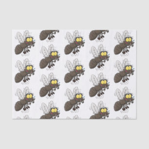 Funny horsefly insect cartoon tissue paper