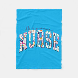 Funny Hosce Nurse Doctor Graduation Medical Fleece Blanket