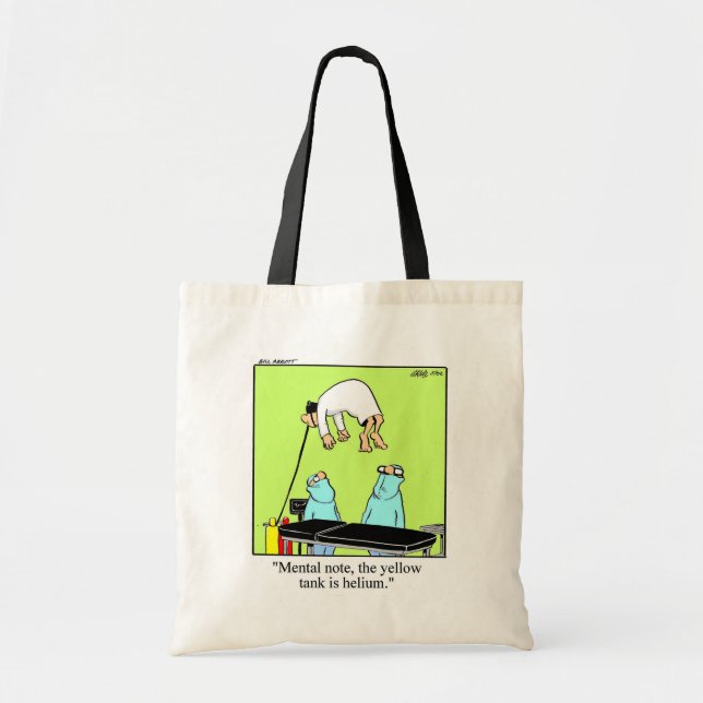 Funny Hospital Sac fourre-tout Humour cadeau (Devant)