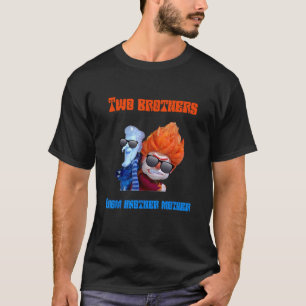 Funny Hot and Cold Weather Miser Brothers Novelty  T-Shirt