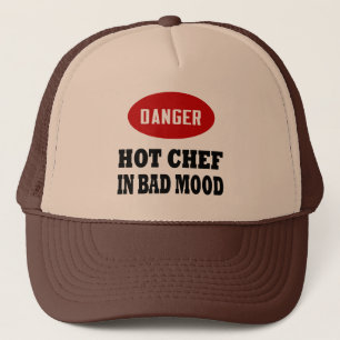 Funny Hot Chef Trucker Hat
