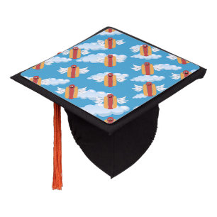 Funny Hot Dog Emoji Meaning Food Humour Emojis Jok Graduation Cap Topper