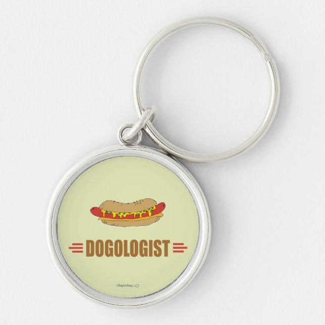 Funny Hot Dog Keychain (Front)