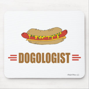 Funny Hot Dog Mouse Pad