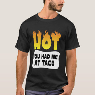 Funny Hot Sauce Packets Halloween Taco Costume T-Shirt