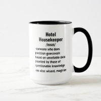 Funny Hotel Housekeeper Definition gifts