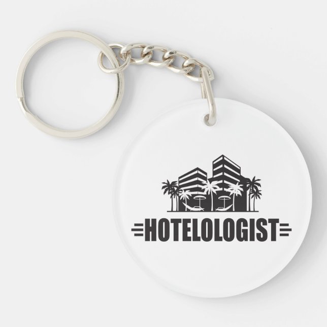 Funny Hotel Keychain (Front)