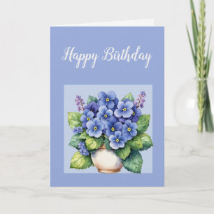 Funny House Plant Birthday Card