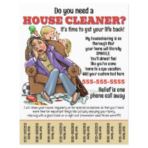 Funny Housecleaning Service Home Housekeeper Promo