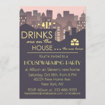 Funny Housewarming Party design