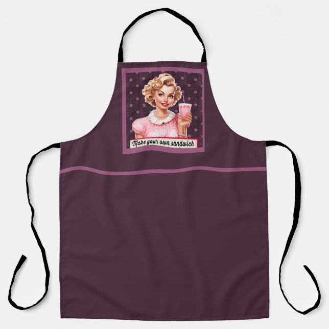 Funny Housewife Apron (Front)