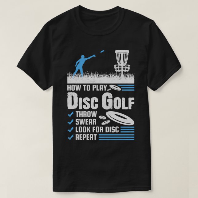 Funny How To Play Disc Golf Pullover (Design devant)