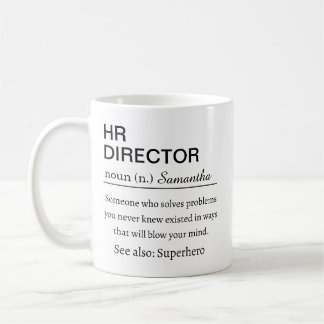 Funny HR Director Definition Coffee Mug