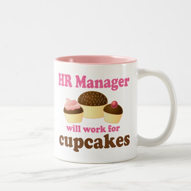 Funny HR Manager Two-Tone Coffee Mug (Right)