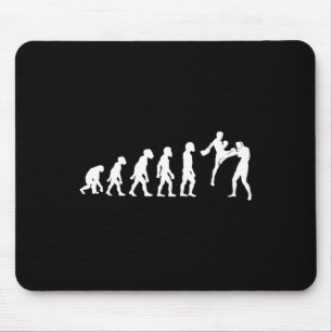 Funny Human Muay Thai Evolution Kickboxing Mma Box Mouse Pad