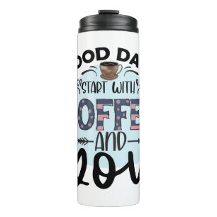 Funny Humour Coffee Quotes for Coffee Lovers GIFT  Thermal Tumbler
