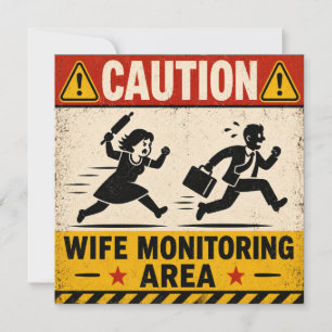 Funny Humour Party  Invitation