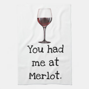 Funny Humour Wine Kitchen Towels Towel