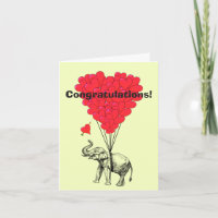 Funny humourous romantic congratulations