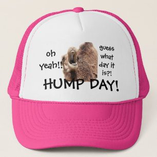 Funny Hump Day Camel Baseball Cap, Oh Yeah!! Trucker Hat