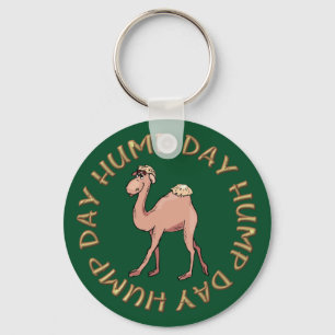 funny hump day camel keychain