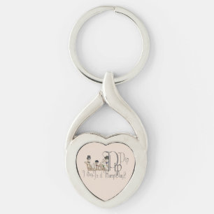 Funny Hump Day Camels  in Monocles Keychain