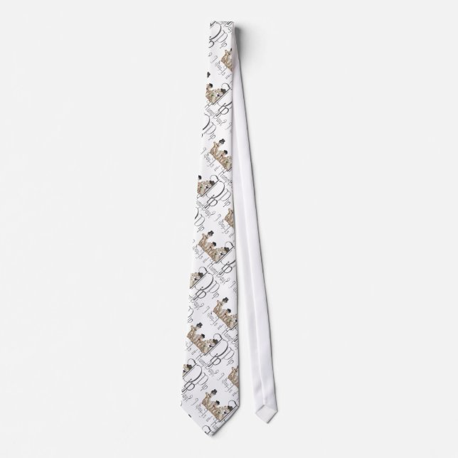Funny Hump Day Camels  in Monocles Tie (Front)