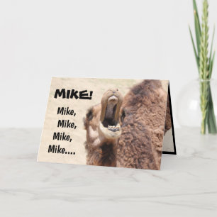 Funny Hump Day Card for Mike! (customize)