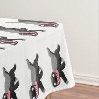 Funny hungry honey badger cartoon illustration
