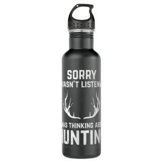 Funny Hunting for Bow and Rifle Deer Hunters  710 Ml Water Bottle