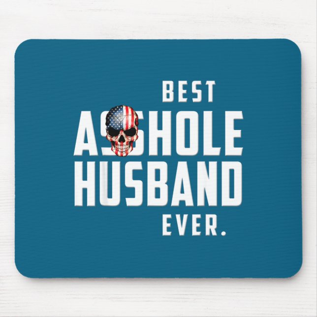 Funny Husband Gift Mouse Pad (Front)