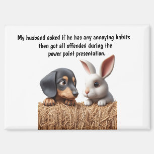 Funny Husband Humor Magnet