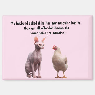 Funny Husband Humour Magnet