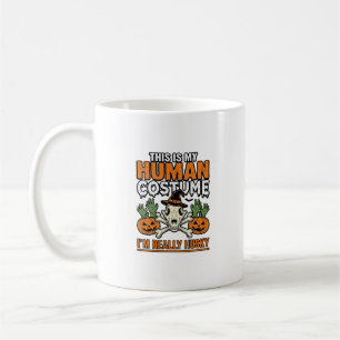 Funny Husky Human Costume Halloween Dog Shirt Desi Coffee Mug