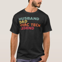 funny HVAC Technician t-shirt, AC Tech Repairman