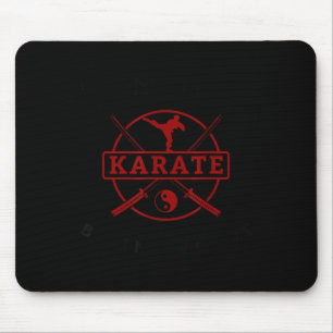 Funny i don't know karate student belt kung fu pun mouse pad